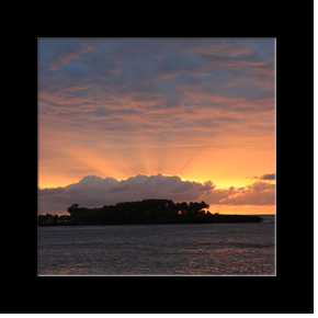 Sunset from Anthony's Key