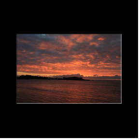 Sunset from Anthony's Key