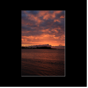 Sunset from Anthony's Key