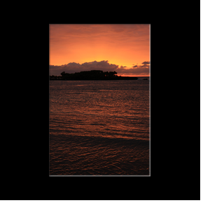 Sunset from Anthony's Key