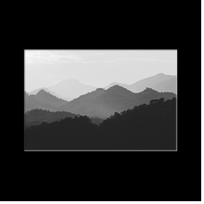 Vue depuis le mont Phoussi  Luang Prabang