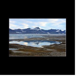 ... provenant de la fonte des glaces.