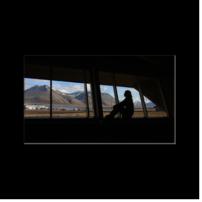 Vue de l'intrieur du muse de Longyearbyen